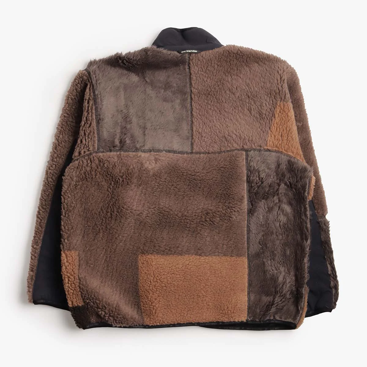 And Wander Mix Boa Jacket - Image 5