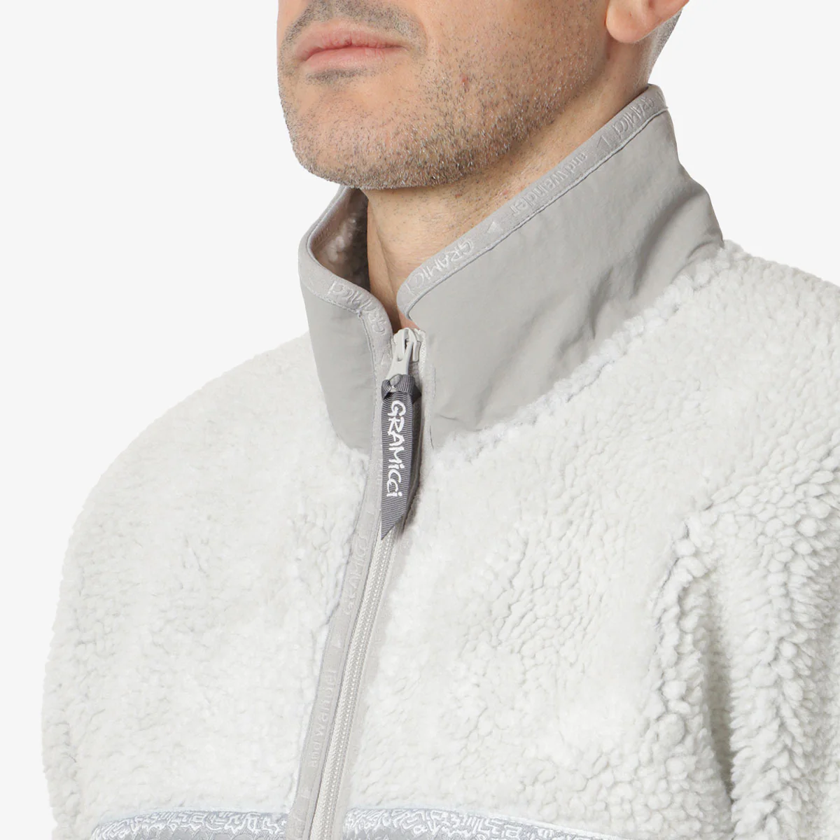 Gramicci x And Wander JQ Tape Fleece Jacket - Image 4