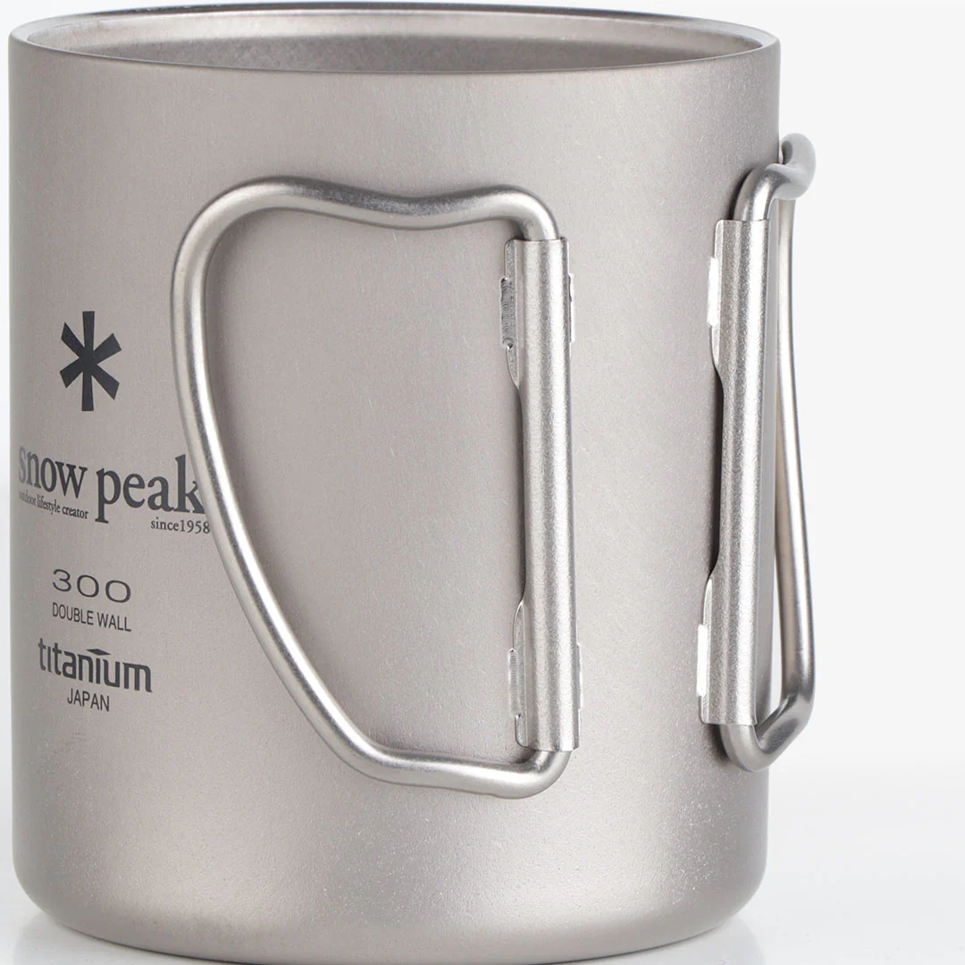 Snow Peak Titanium Double Wall 300 Mug - Image 4